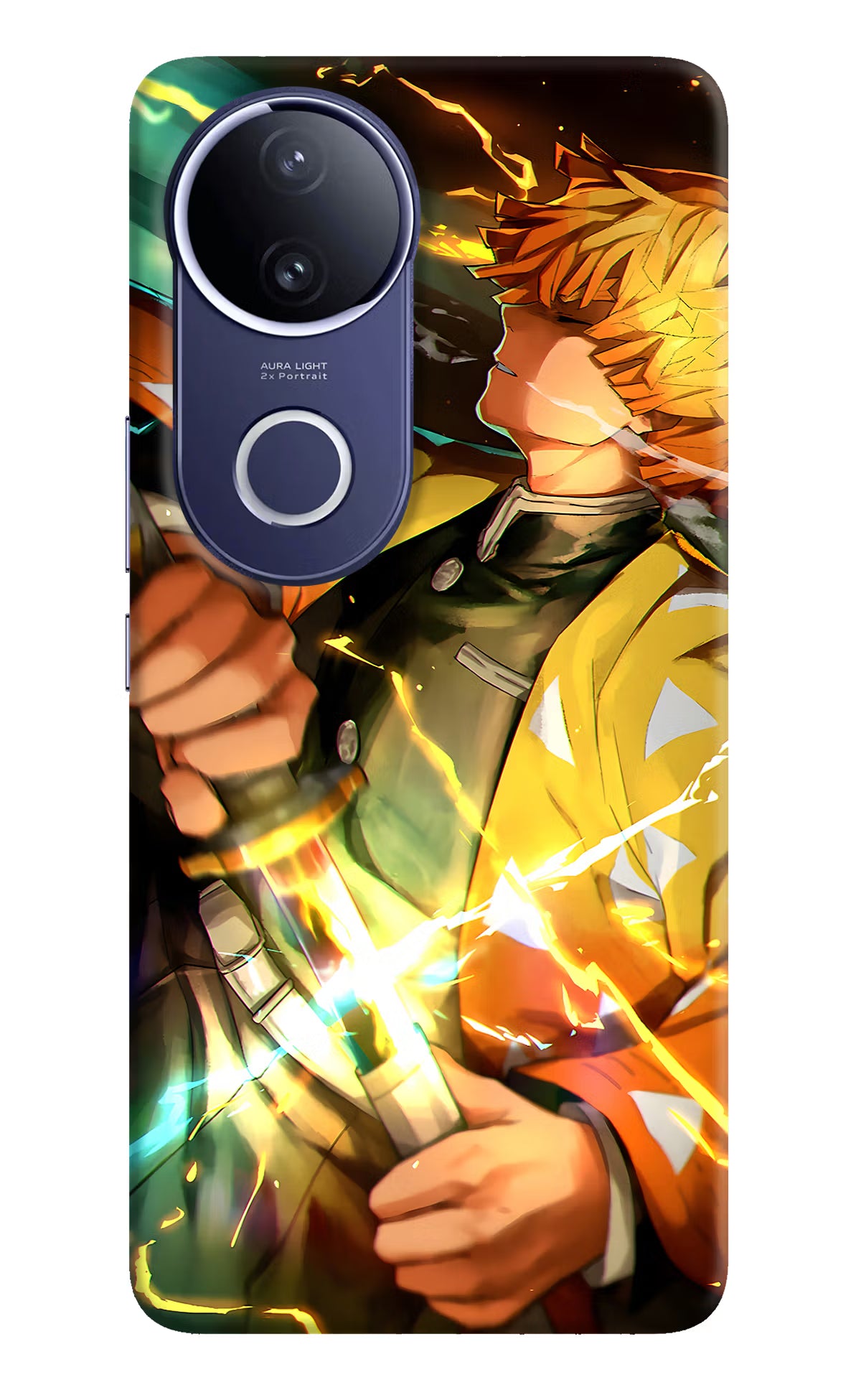 Demon Slayer Vivo V50e 5G Hard Case Back Cover by Casekaro