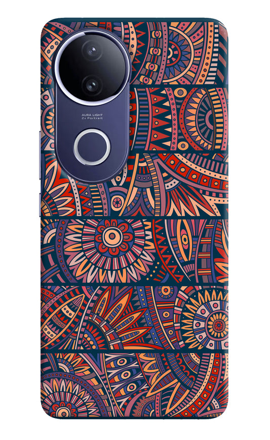 African Culture Design Vivo V50e 5G Hard Case Back Cover by Casekaro