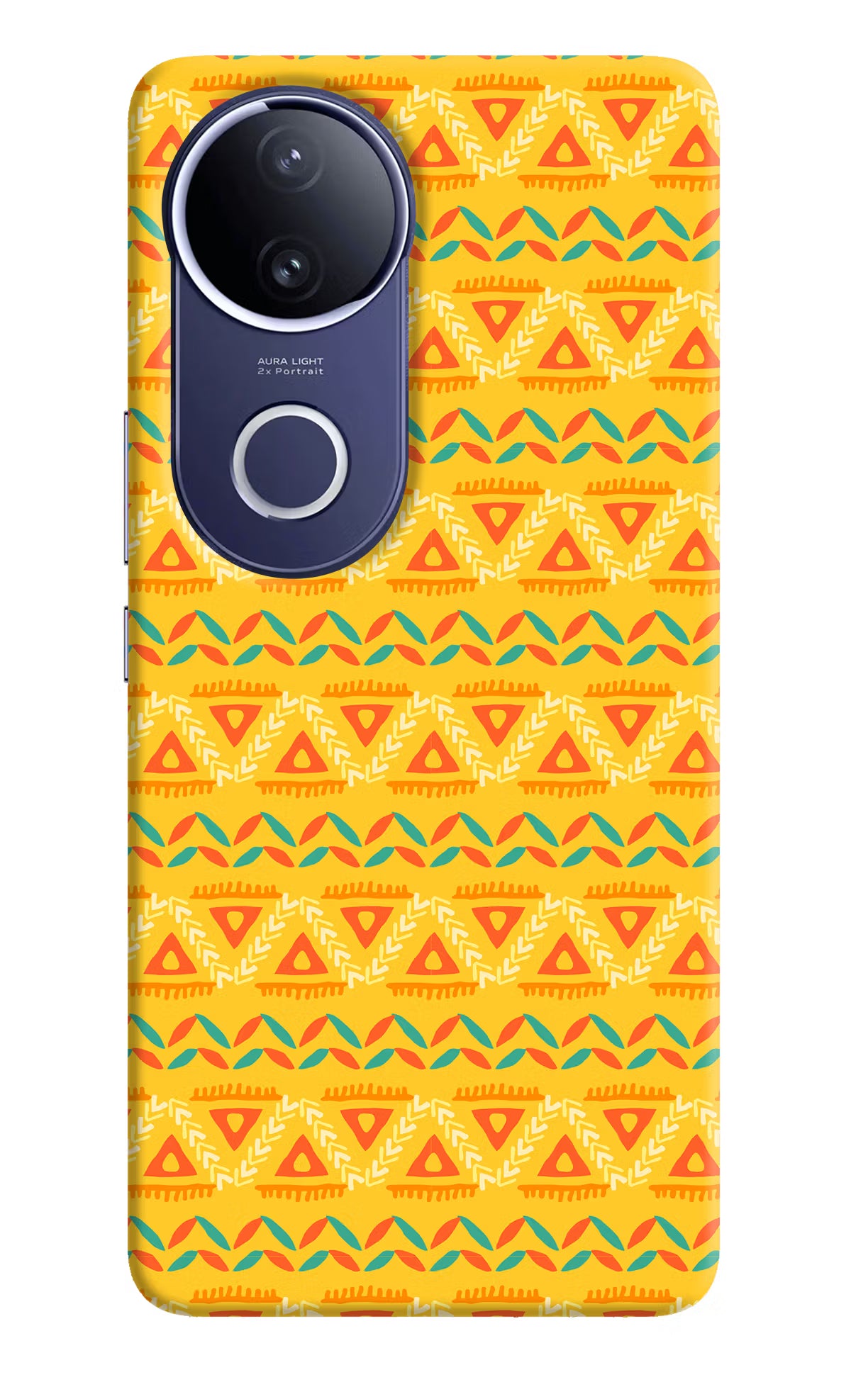 Tribal Pattern Vivo V50e 5G Hard Case Back Cover by Casekaro