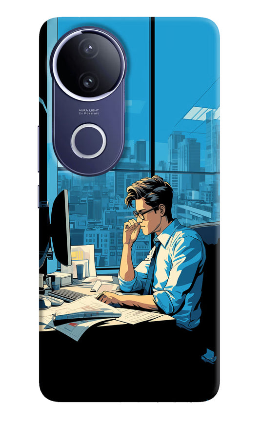 Focused Hustler (AI Generated) Vivo V50e 5G Hard Case Back Cover by Casekaro