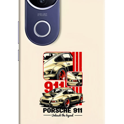 Classic Porsche 911 Vivo V50e 5G Hard Case Back Cover by Casekaro