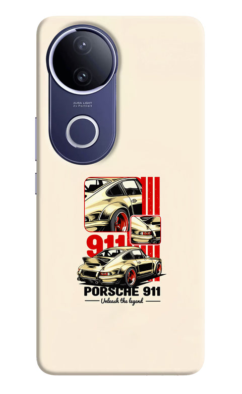 Classic Porsche 911 Vivo V50e 5G Back Cover