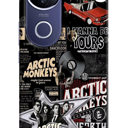 Arctic Monkeys Vivo V50e 5G Hard Case Back Cover by Casekaro
