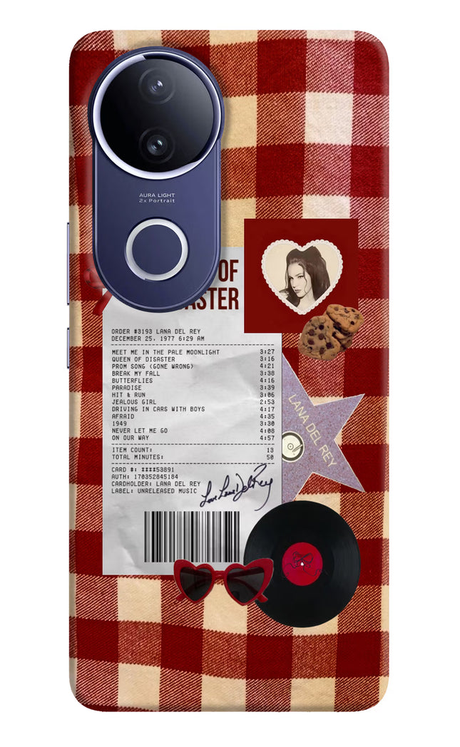 Queen of Disaster Vivo V50e 5G Hard Case Back Cover by Casekaro