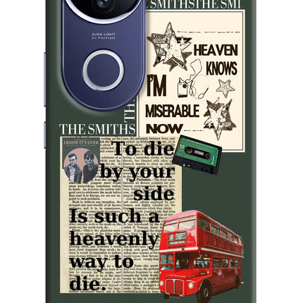 The Smiths Vivo V50e 5G Hard Case Back Cover by Casekaro