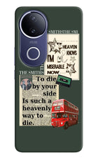 The Smiths Vivo V50e 5G Hard Case Back Cover by Casekaro