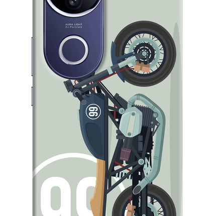 Classic Cafe Racer 99 Vivo V50e 5G Hard Case Back Cover by Casekaro