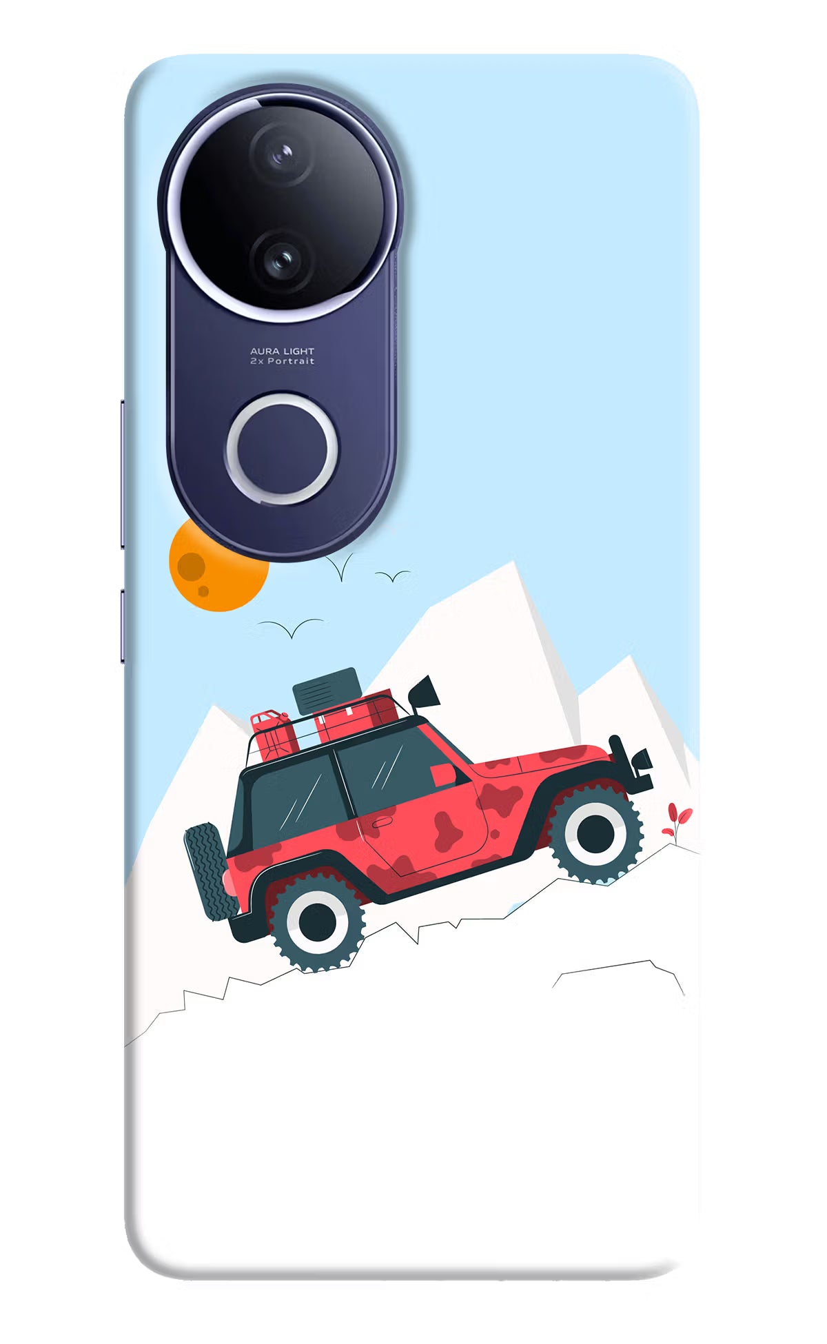 Mountain Trail Beast Vivo V50e 5G Hard Case Back Cover by Casekaro