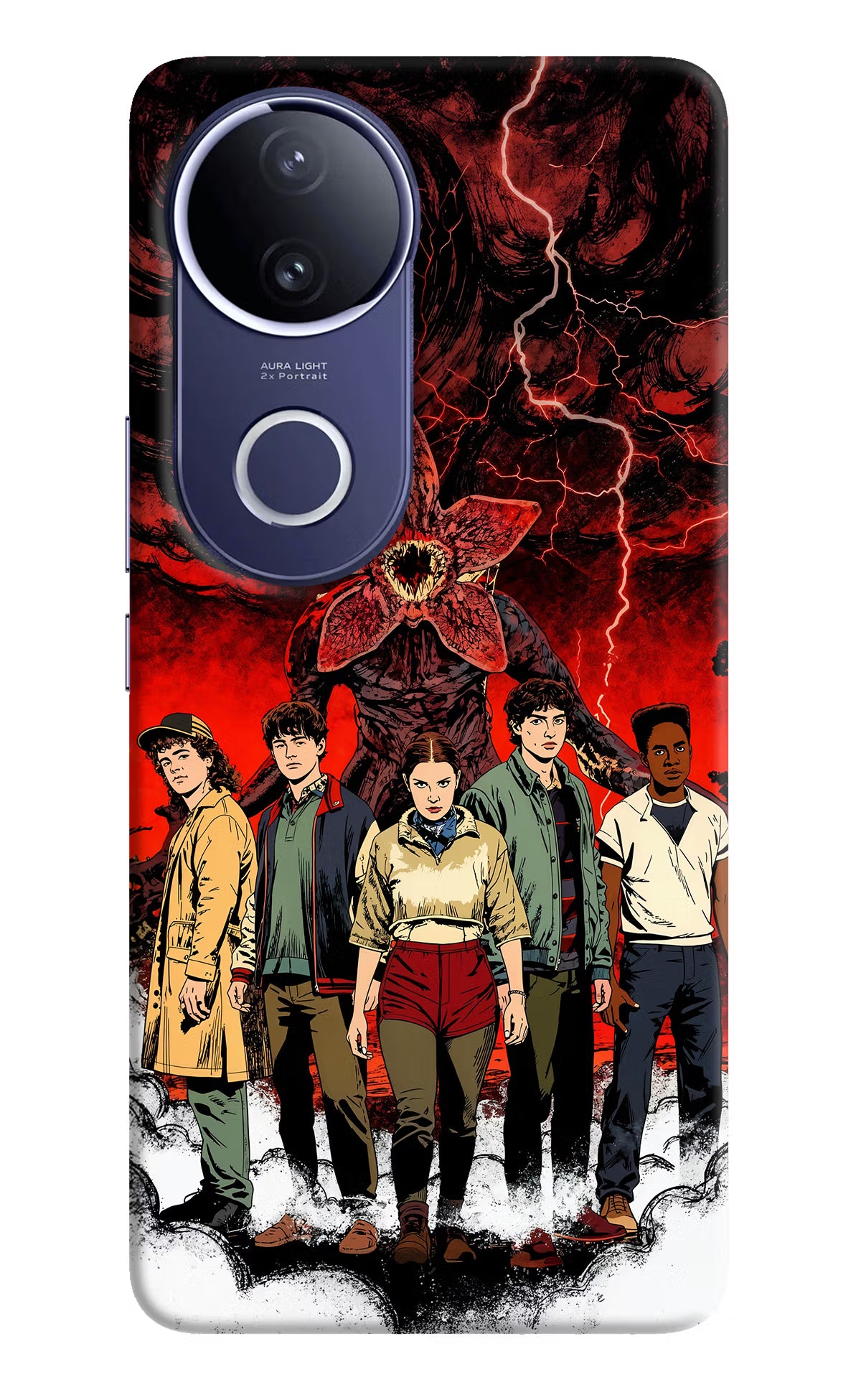 Ordinary Things Characters Vivo V50e 5G Hard Case Back Cover by Casekaro
