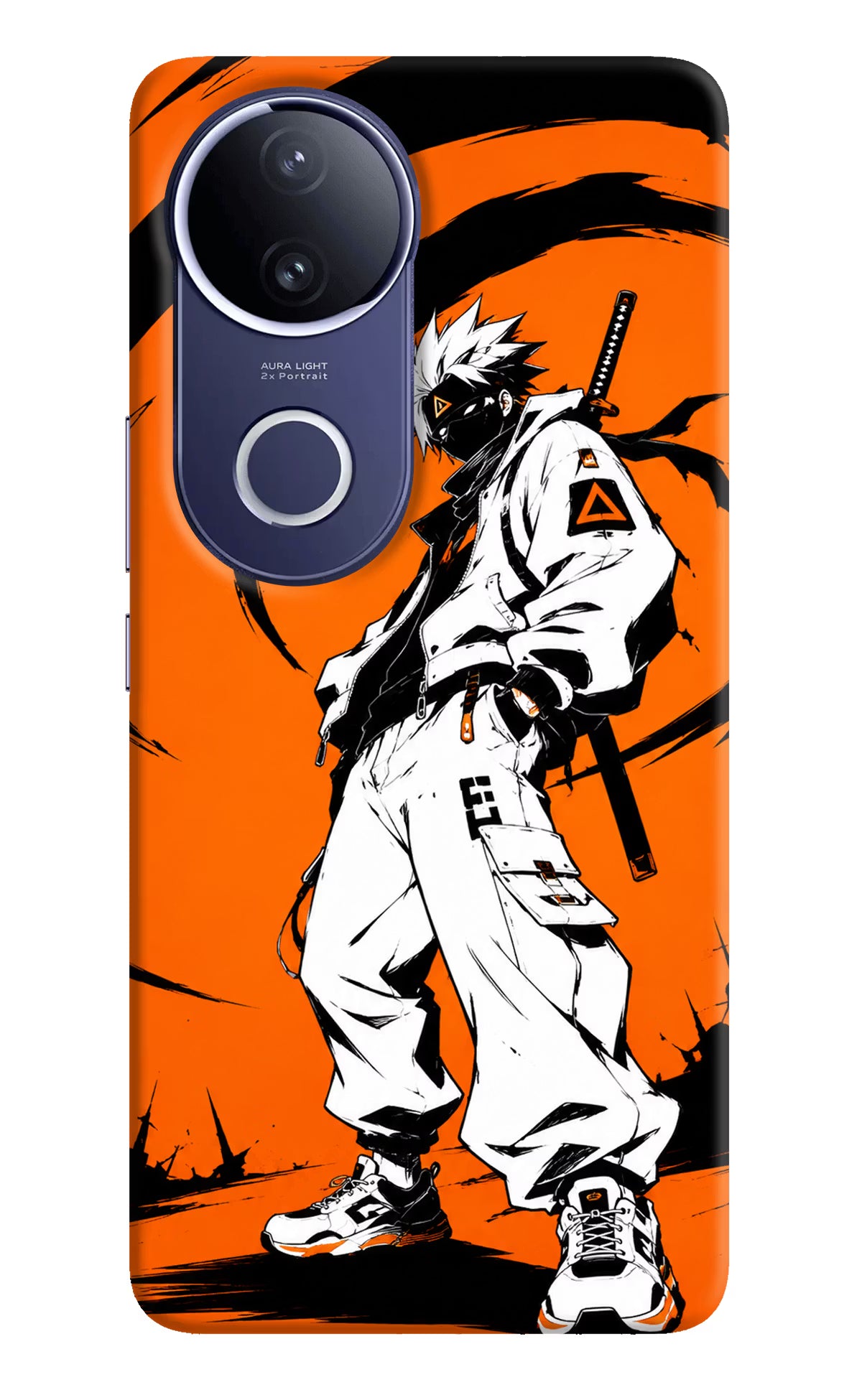 Street Samurai  Vivo V50e 5G Hard Case Back Cover by Casekaro
