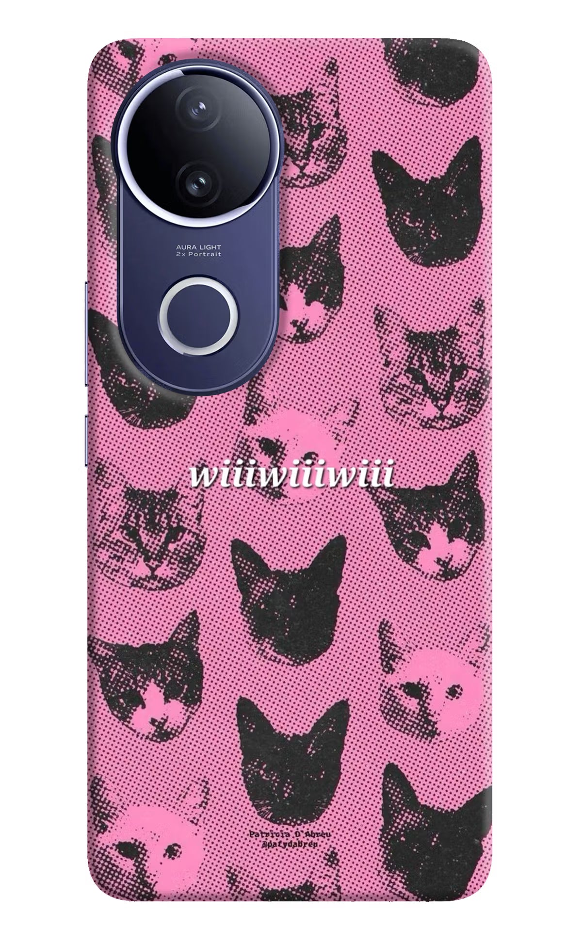 Pink Cats Vivo V50e 5G Back Cover