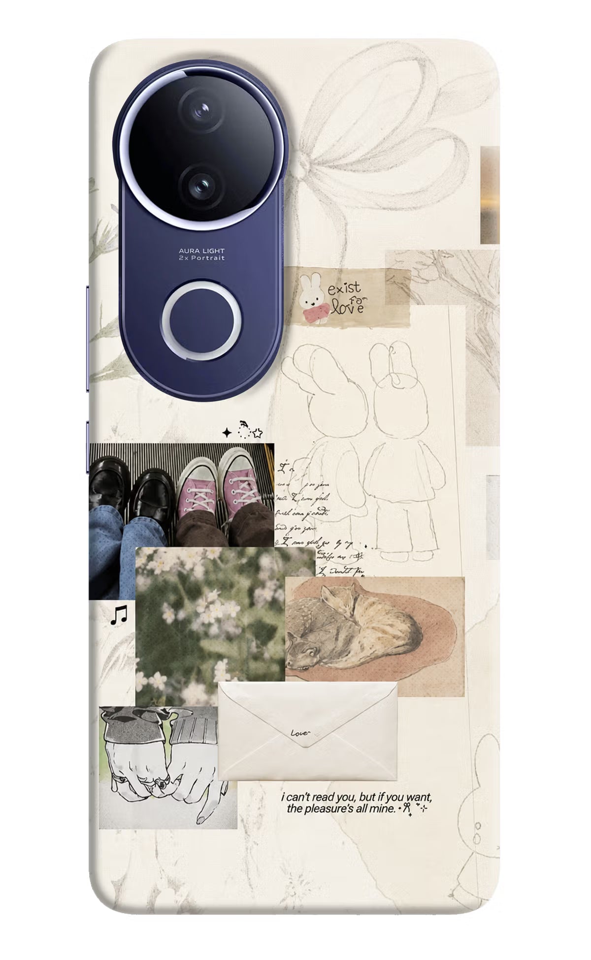 Soft Aesthetic Vivo V50e 5G Back Cover