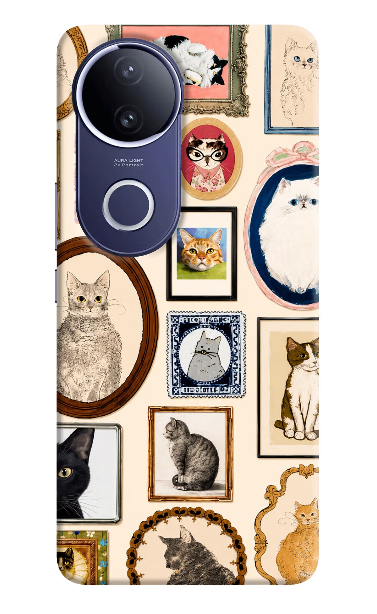 Mirror Cats Vivo V50e 5G Back Cover