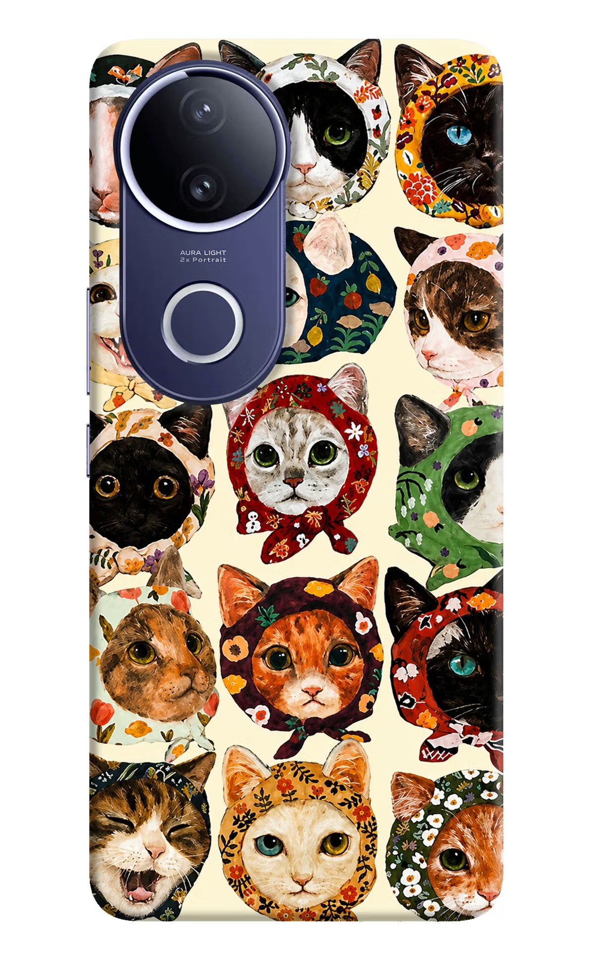 Cool Cat Vivo V50e 5G Back Cover