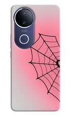Pink Web Vivo V50e 5G Hard Case Back Cover by Casekaro