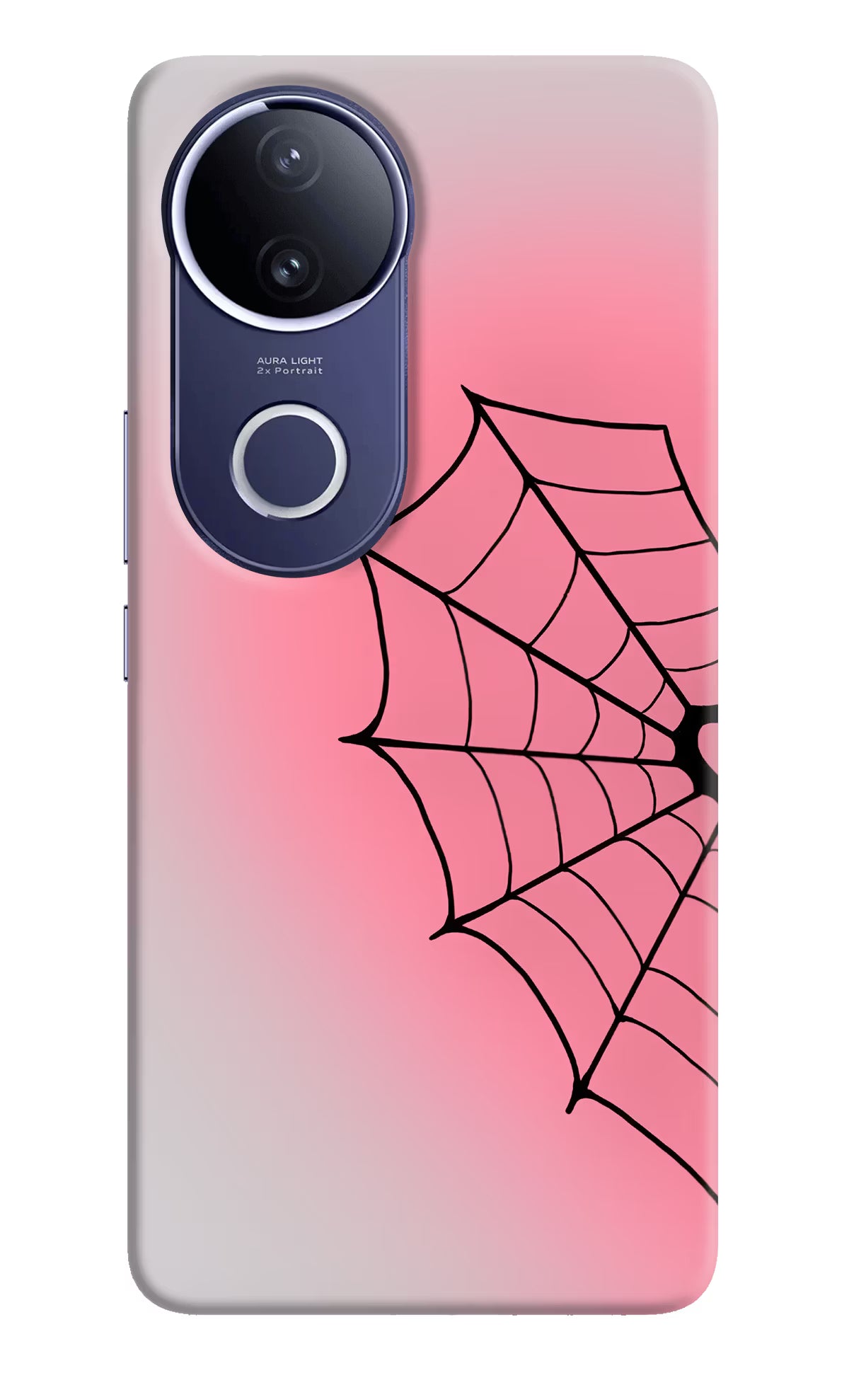 Pink Web Vivo V50e 5G Back Cover
