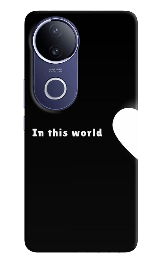 This World Vivo V50e 5G Back Cover