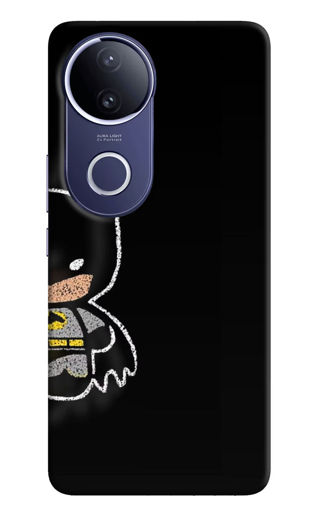 Bat Kitty Vivo V50e 5G Hard Case Back Cover by Casekaro
