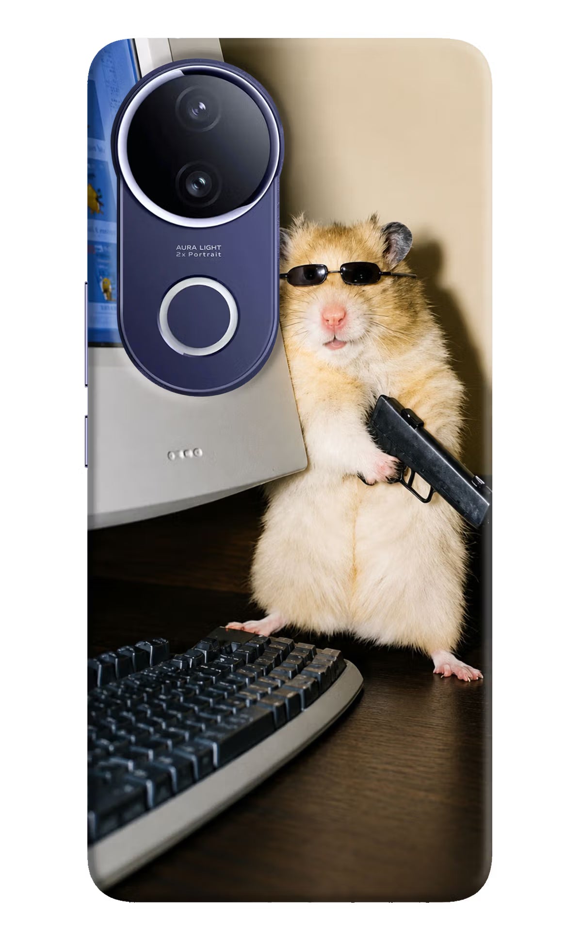 Hacker Hamster Vivo V50e 5G Back Cover