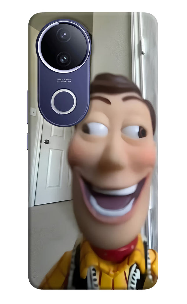 Side Eye Woody Vivo V50e 5G Hard Case Back Cover by Casekaro