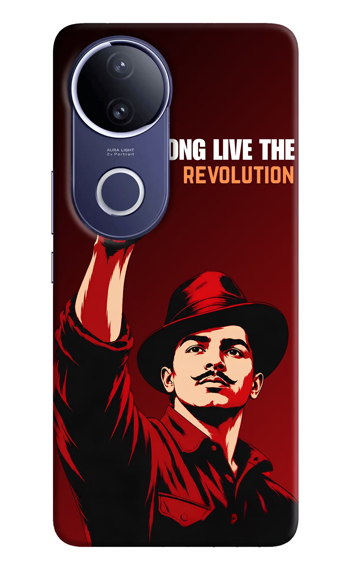 Bhagat Singh Revolution Vivo V50e 5G Back Cover