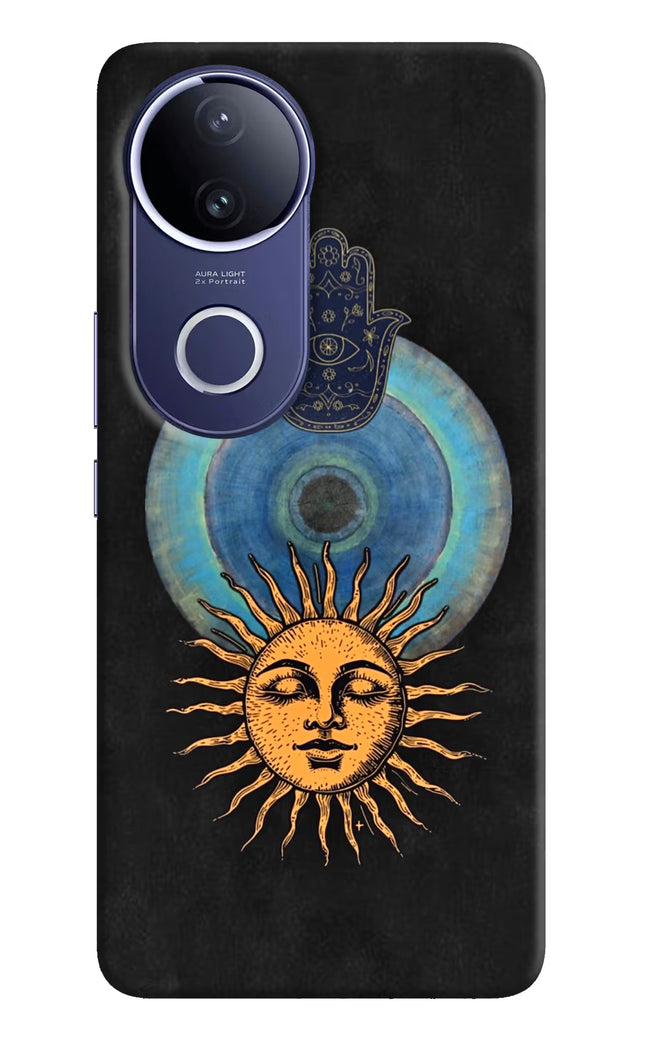 Divine Sun Vivo V50e 5G Hard Case Back Cover by Casekaro
