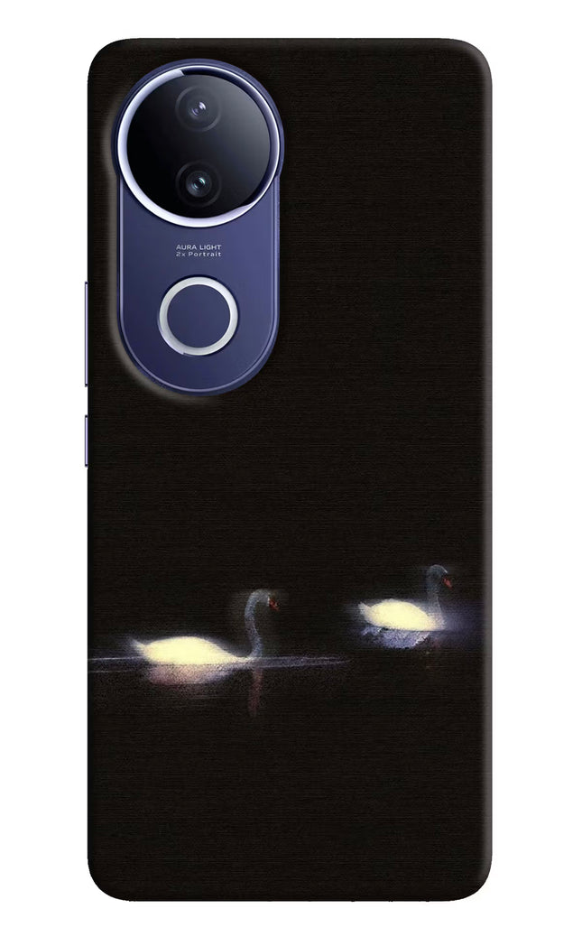 Silent Swans Vivo V50e 5G Hard Case Back Cover by Casekaro
