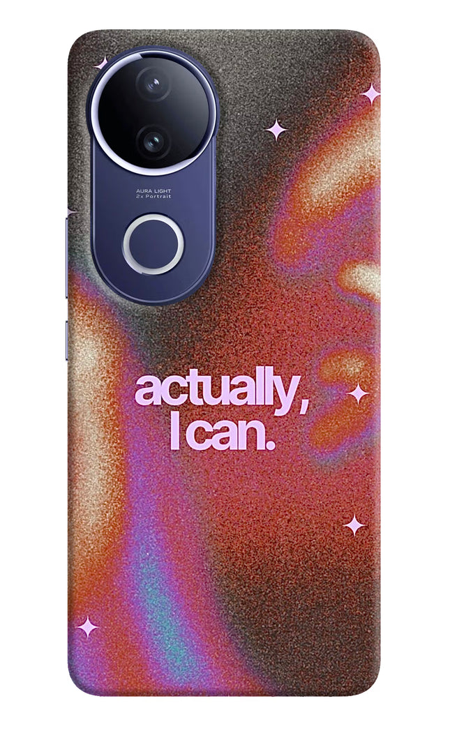 Pink Aura Vivo V50e 5G Hard Case Back Cover by Casekaro