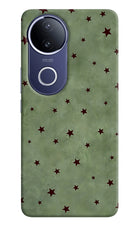 Green Stars Vivo V50e 5G Hard Case Back Cover by Casekaro
