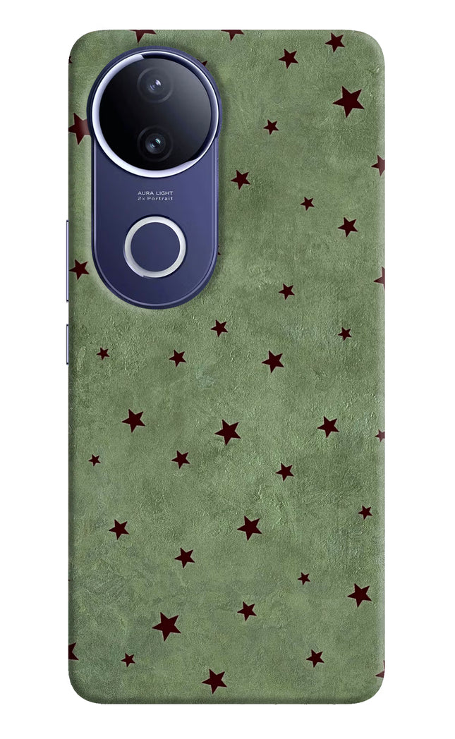 Green Stars Vivo V50e 5G Hard Case Back Cover by Casekaro