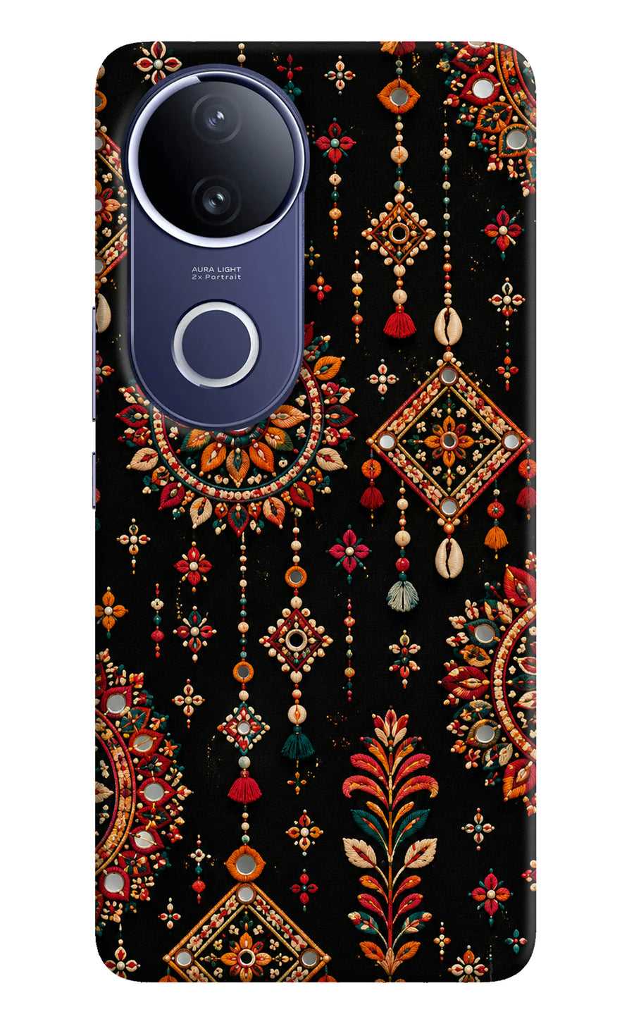Boho Noir Vivo V50e 5G Back Cover, Hard case