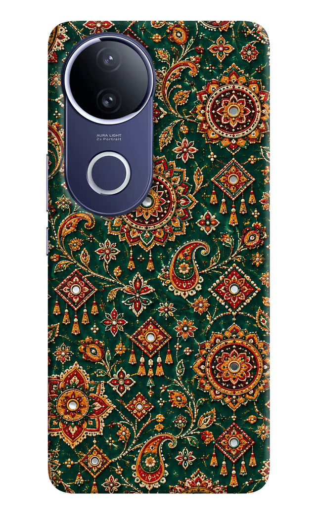 Green Pataka Vivo V50e 5G Hard Case Back Cover by Casekaro