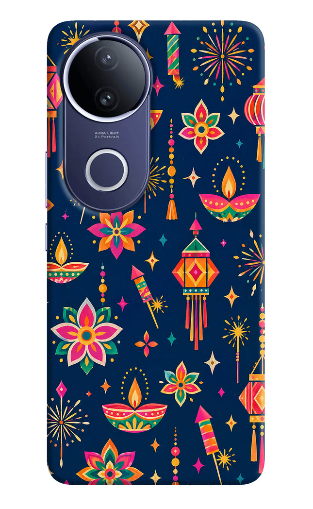 Festive Pop Vivo V50e 5G Hard Case Back Cover by Casekaro