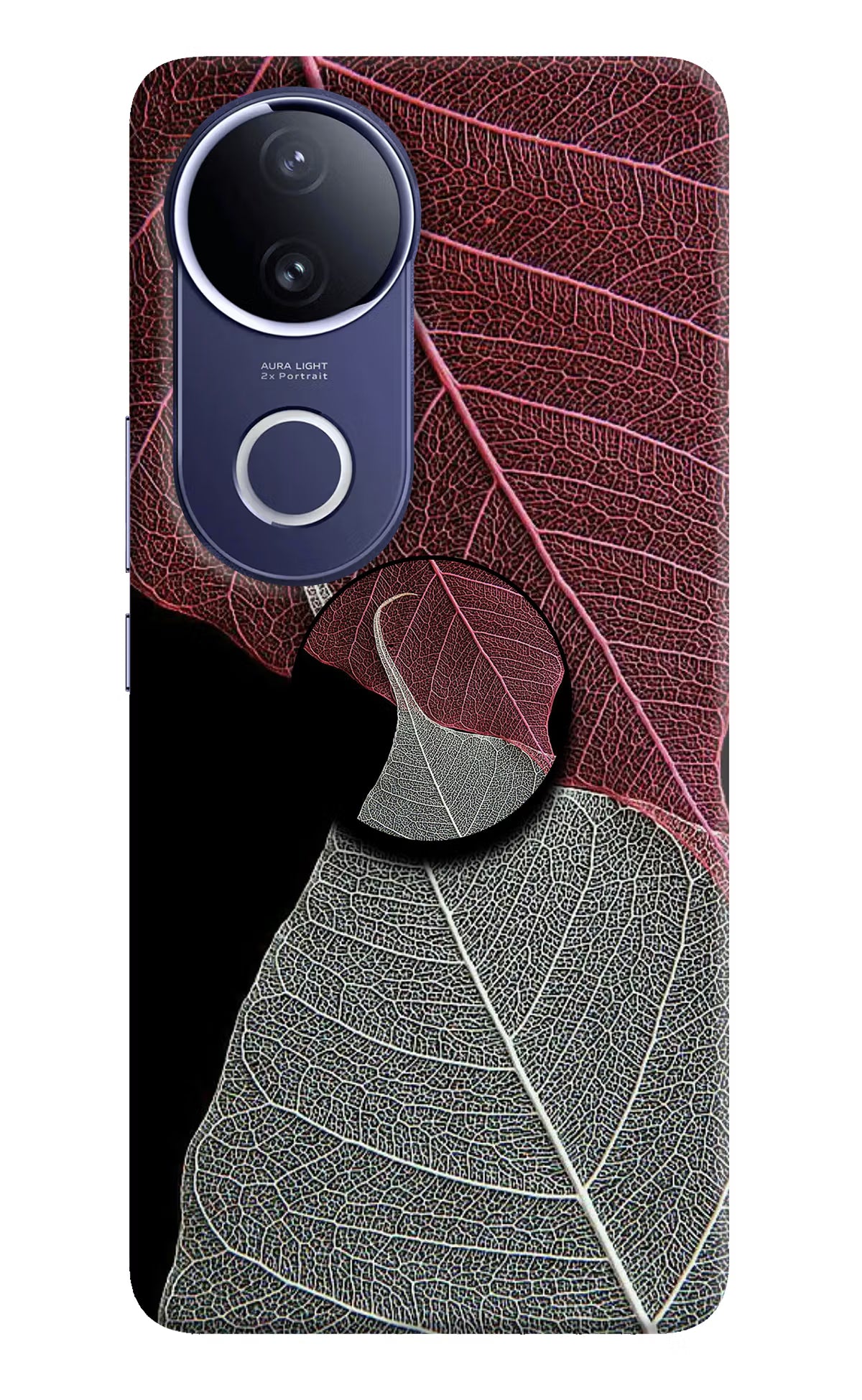 Leaf Pattern Vivo V50e 5G Pop Case by Casekaro