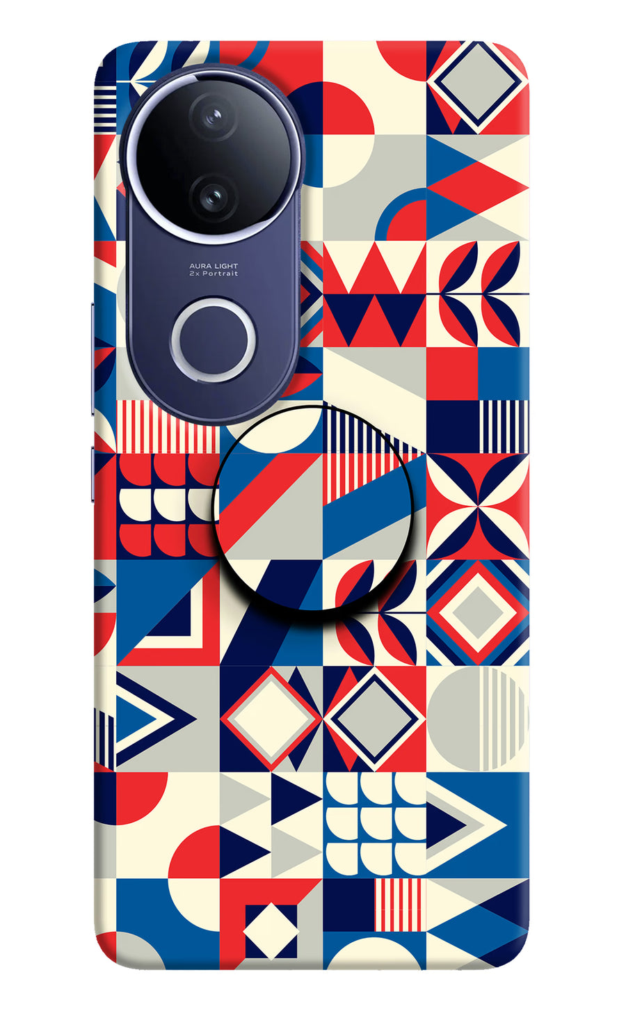 Colorful Pattern Vivo V50e 5G Pop Case, Hard case