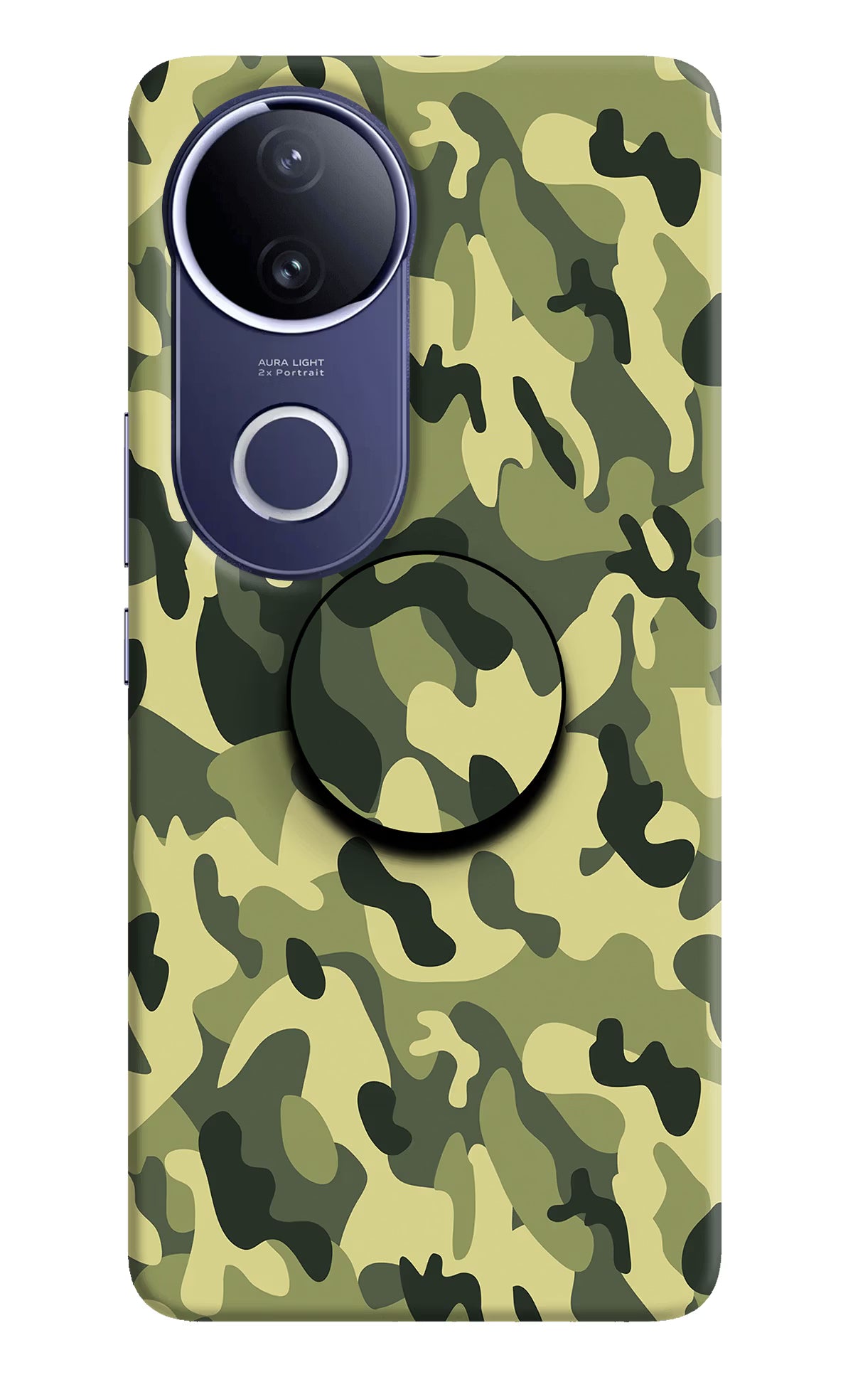 Camouflage Vivo V50e 5G Pop Case by Casekaro
