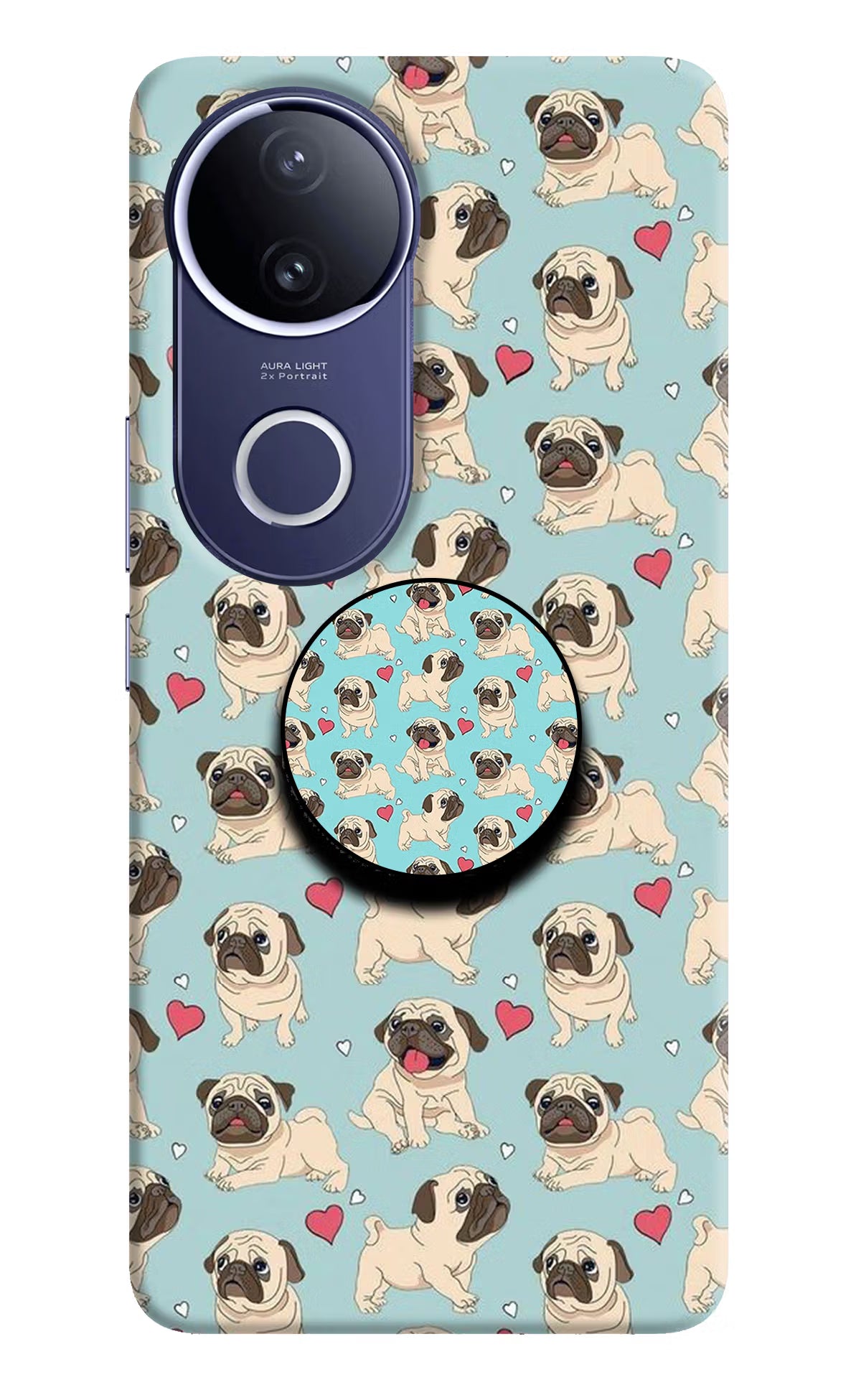 Pug Dog Vivo V50e 5G Pop Case by Casekaro