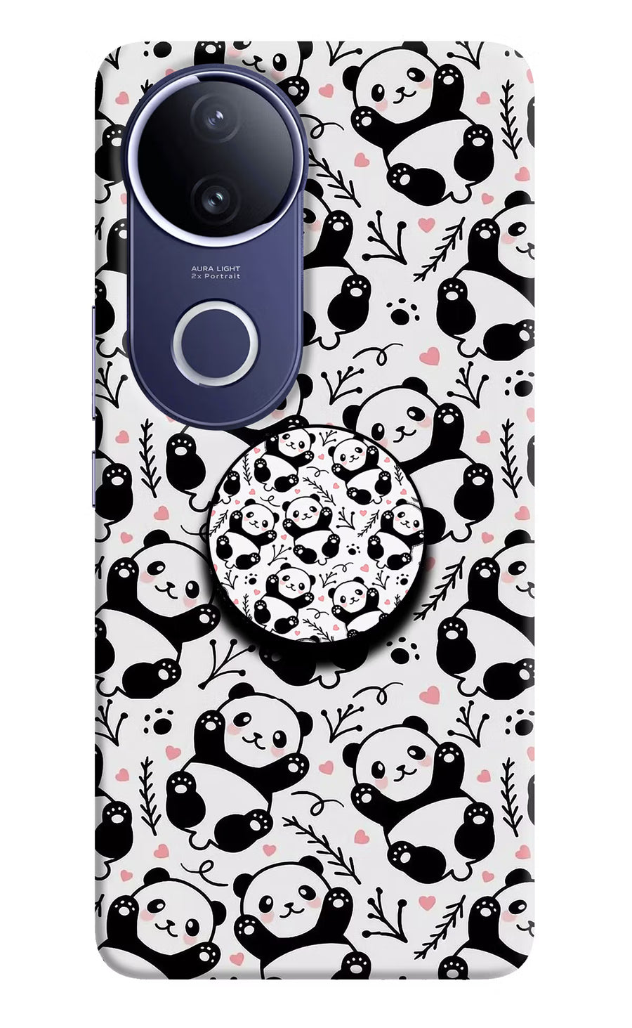 Cute Panda Vivo V50e 5G Pop Case, Hard case