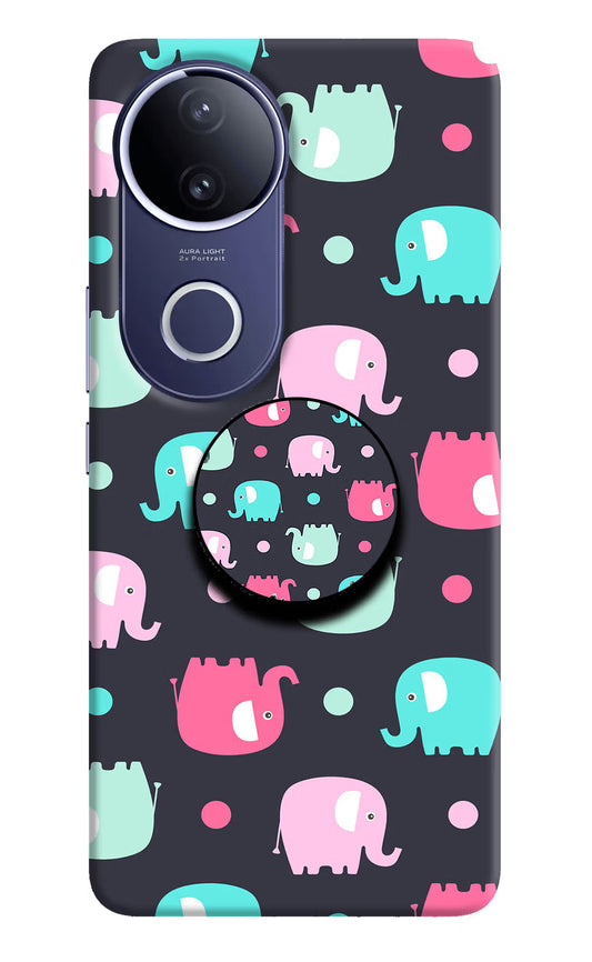 Baby Elephants Vivo V50e 5G Pop Case by Casekaro