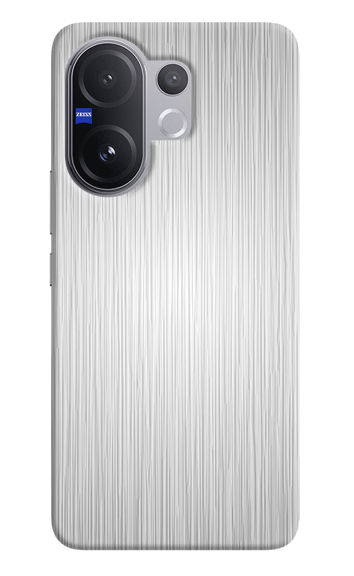 Wooden Grey Texture Vivo V60 5G Hard Case Back Cover by Casekaro
