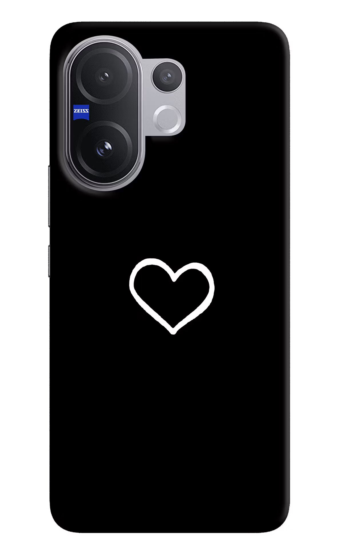 Heart Vivo V60 5G Hard Case Back Cover by Casekaro