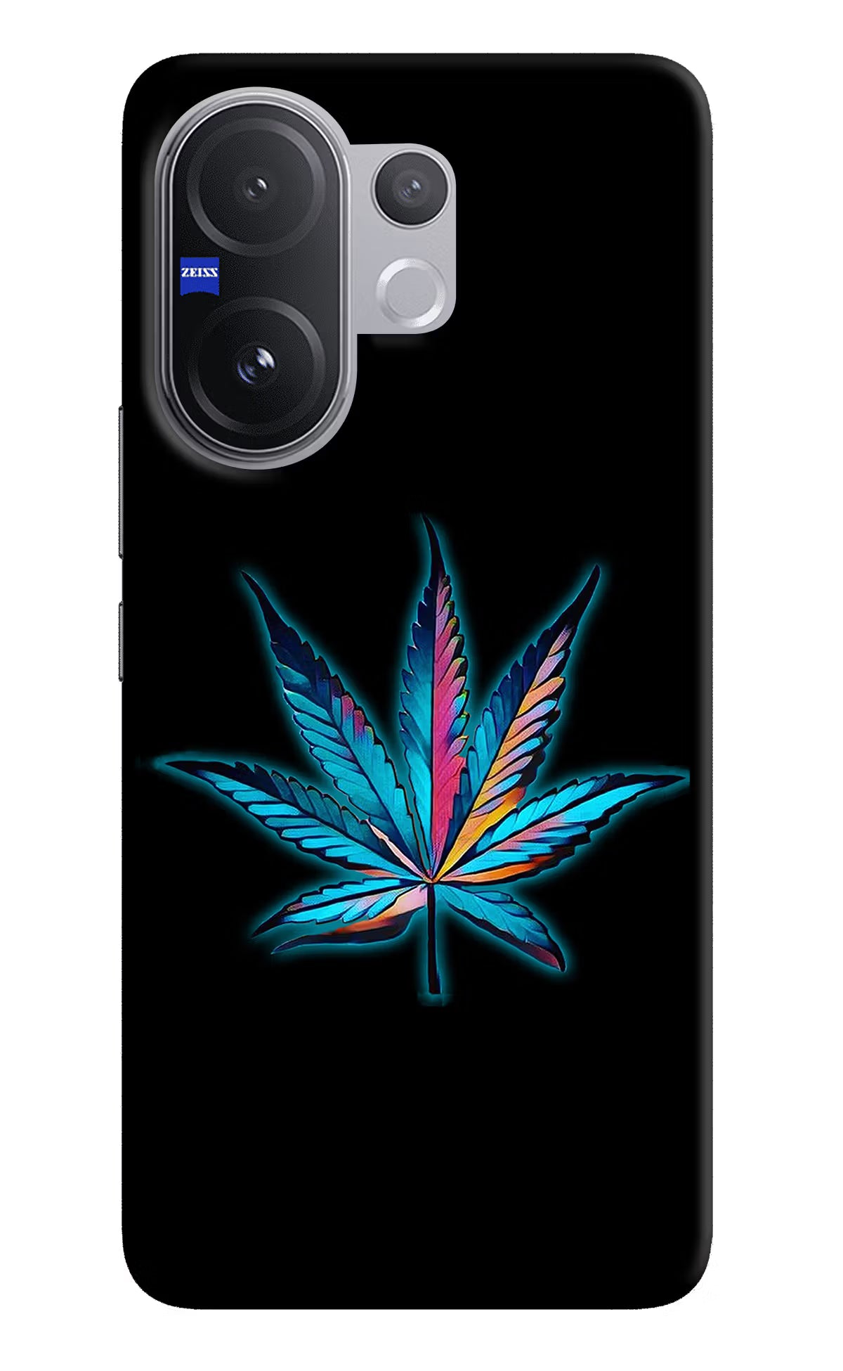 Weed Vivo V60 5G Hard Case Back Cover by Casekaro