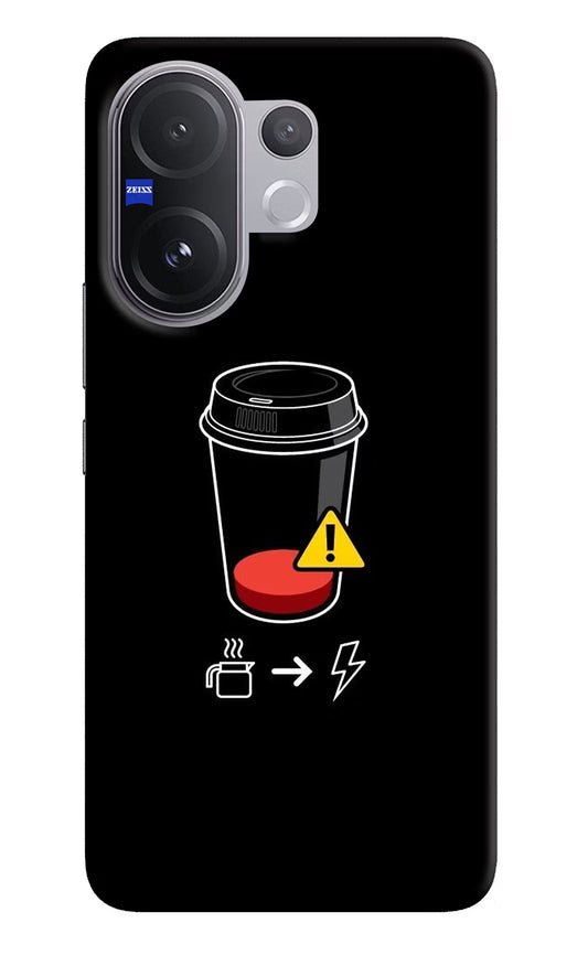 Coffee Vivo V60 5G Hard Case Back Cover by Casekaro