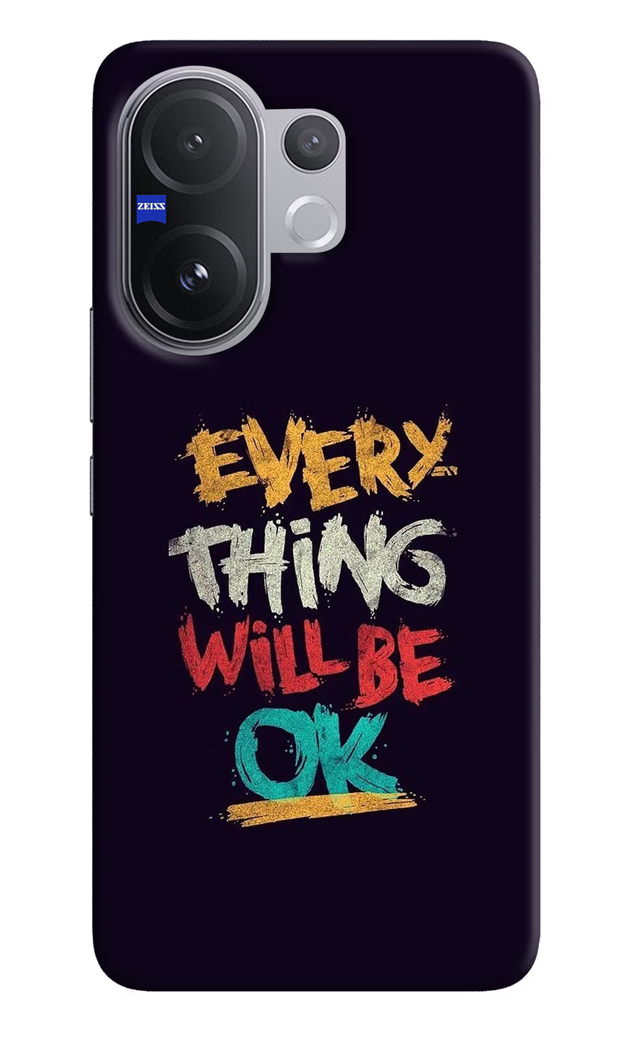 Everything Will Be Ok Vivo V60 5G Back Cover, Hard case
