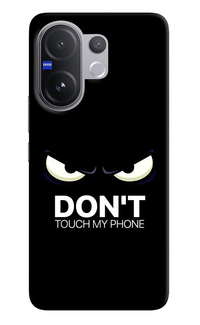 Don'T Touch My Phone Vivo V60 5G Hard Case Back Cover by Casekaro