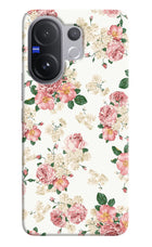 Flowers Vivo V60 5G Hard Case Back Cover by Casekaro