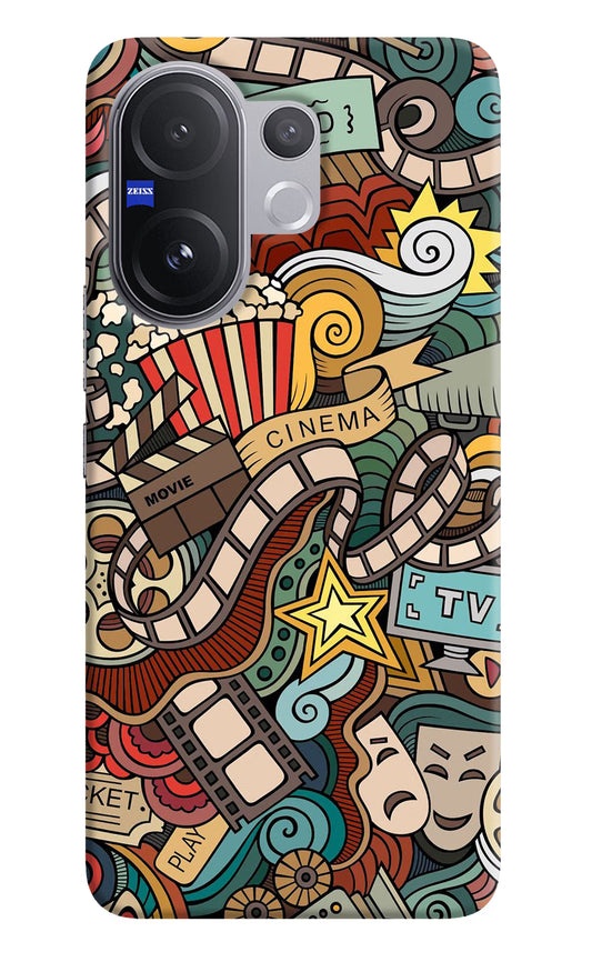 Cinema Abstract Vivo V60 5G Hard Case Back Cover by Casekaro