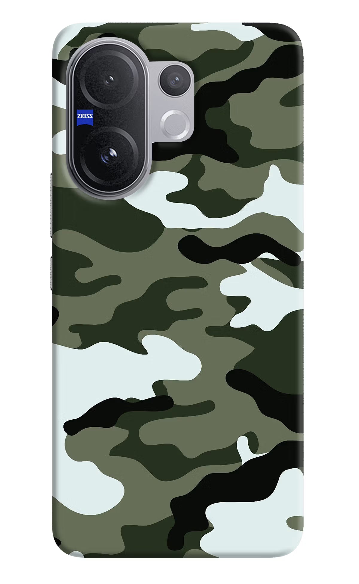 Camouflage Vivo V60 5G Hard Case Back Cover by Casekaro