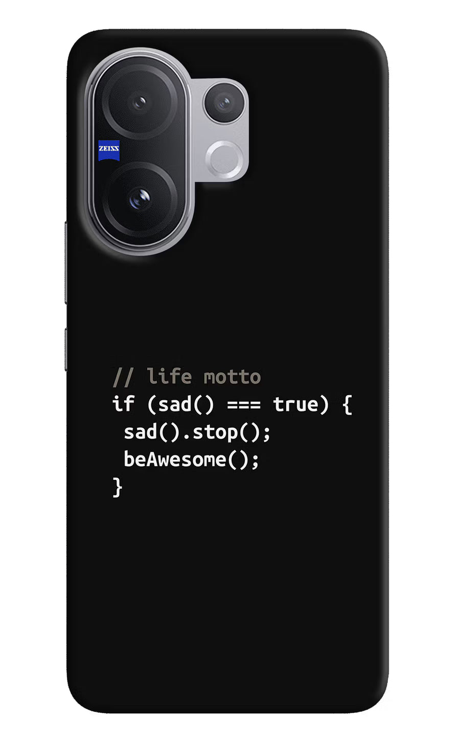 Life Motto Code Vivo V60 5G Back Cover, Hard case