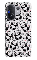 Cute Panda Vivo V60 5G Hard Case Back Cover by Casekaro